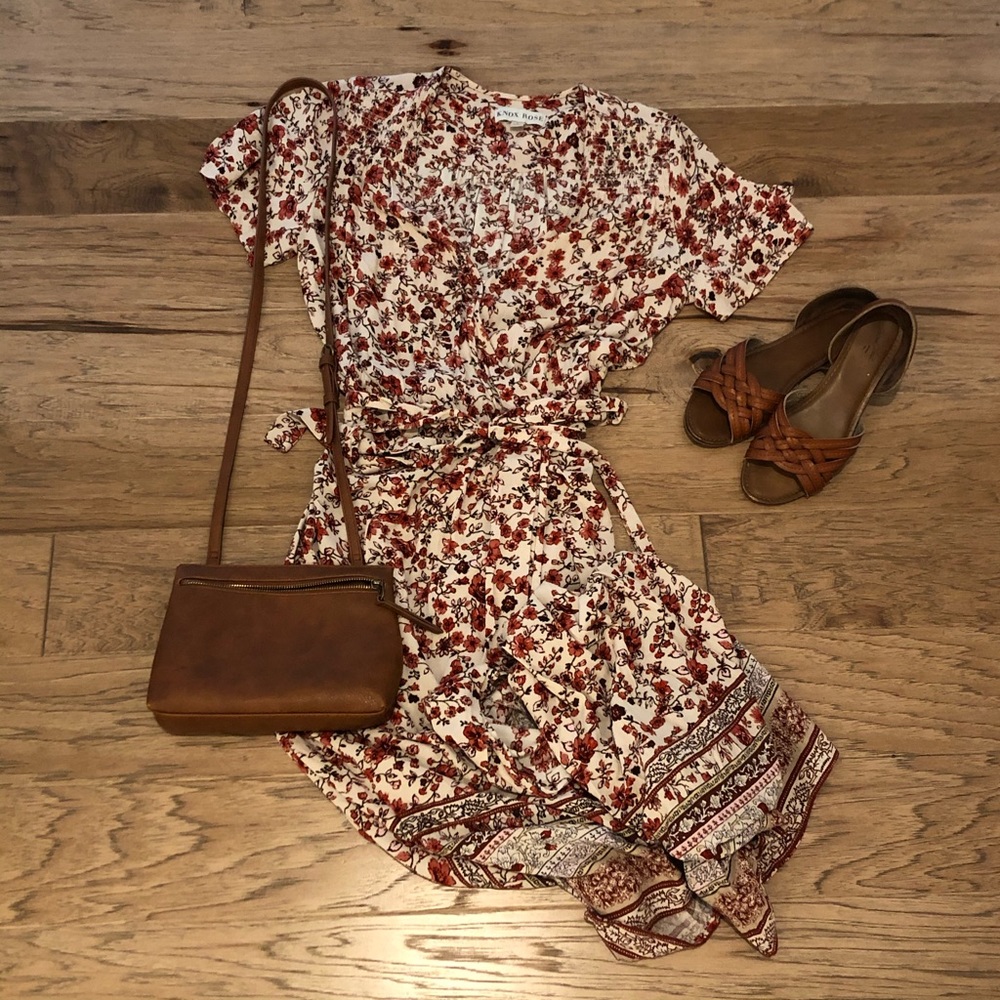 UPDATED: Floral Maxi Dress - Size Large